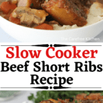 slow cooker beef short ribs recipe