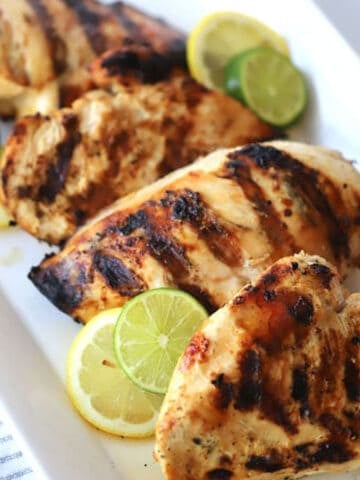 citrus chicken marinade is divine! There's tons of flavor and the chicken is so moist. It's the perfect marinade for any grill night!