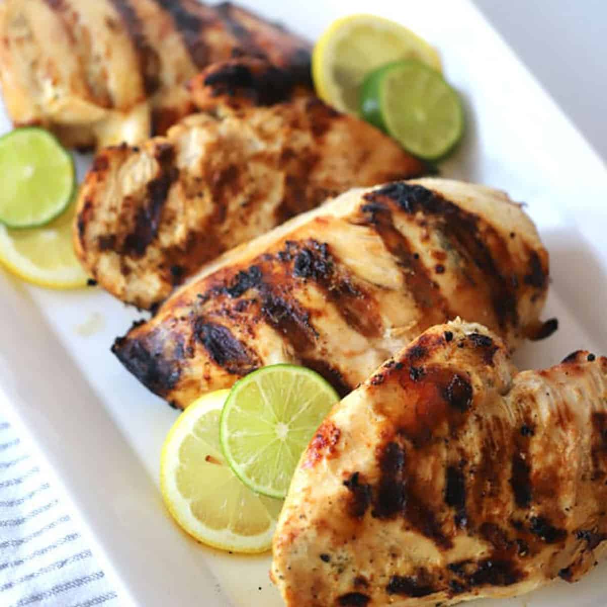 citrus chicken marinade is divine! There's tons of flavor and the chicken is so moist. It's the perfect marinade for any grill night!