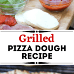 homemade grilled pizza