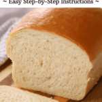 basic white bread recipes, easy homemade bread.