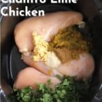 crockpot cilantro lime chicken