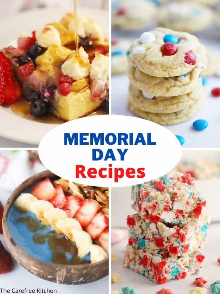  Patriotic recipes for 4th of July and memorial day recipes