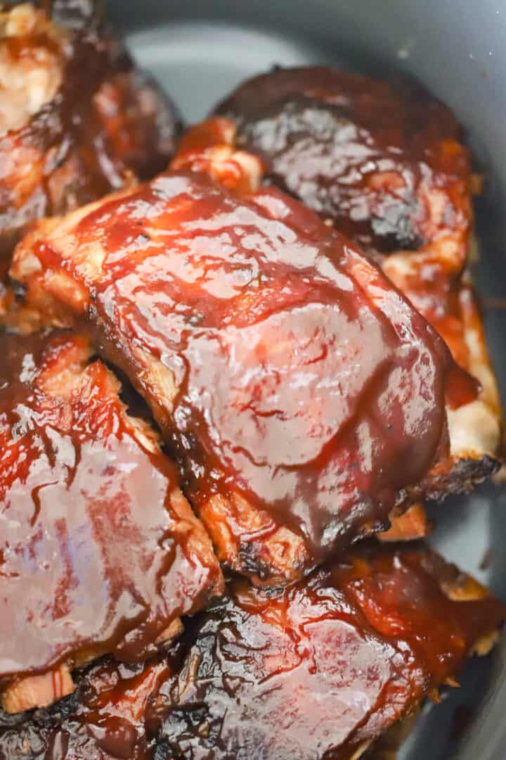 Crockpot Baby Back Ribs - The Carefree Kitchen