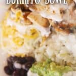 Chipotle Burrito Bowl Recipe