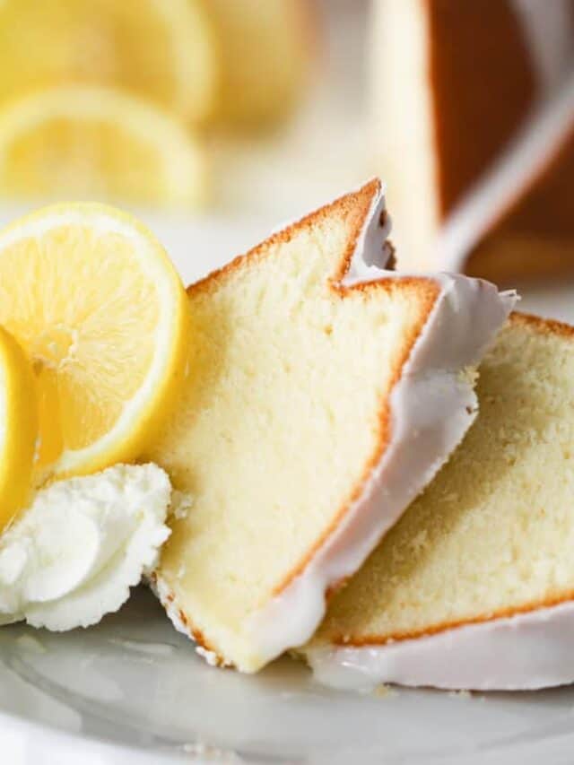 Lemon Pound Cake Story
