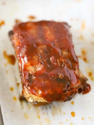 pork spare ribs recipe, slow cooker ribs, slow cooked pork ribs.