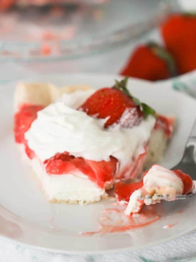 Strawberry Cream Pie Story The Carefree Kitchen 8343