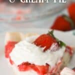 easy strawberries and cream pie recipe