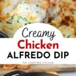 Cheesy Chicken Alfredo Dip recipe