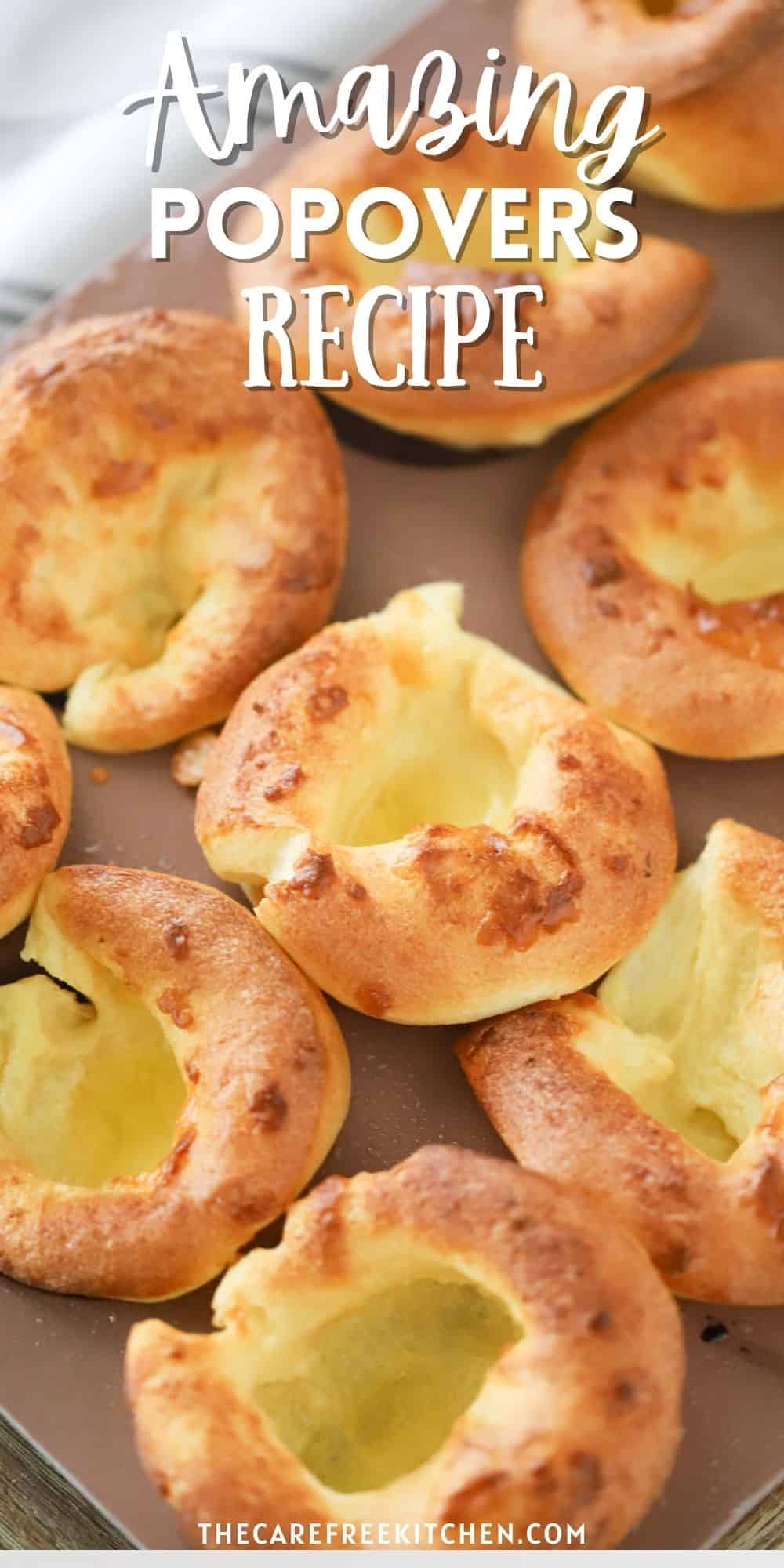 Easy Popover Recipe - The Carefree Kitchen