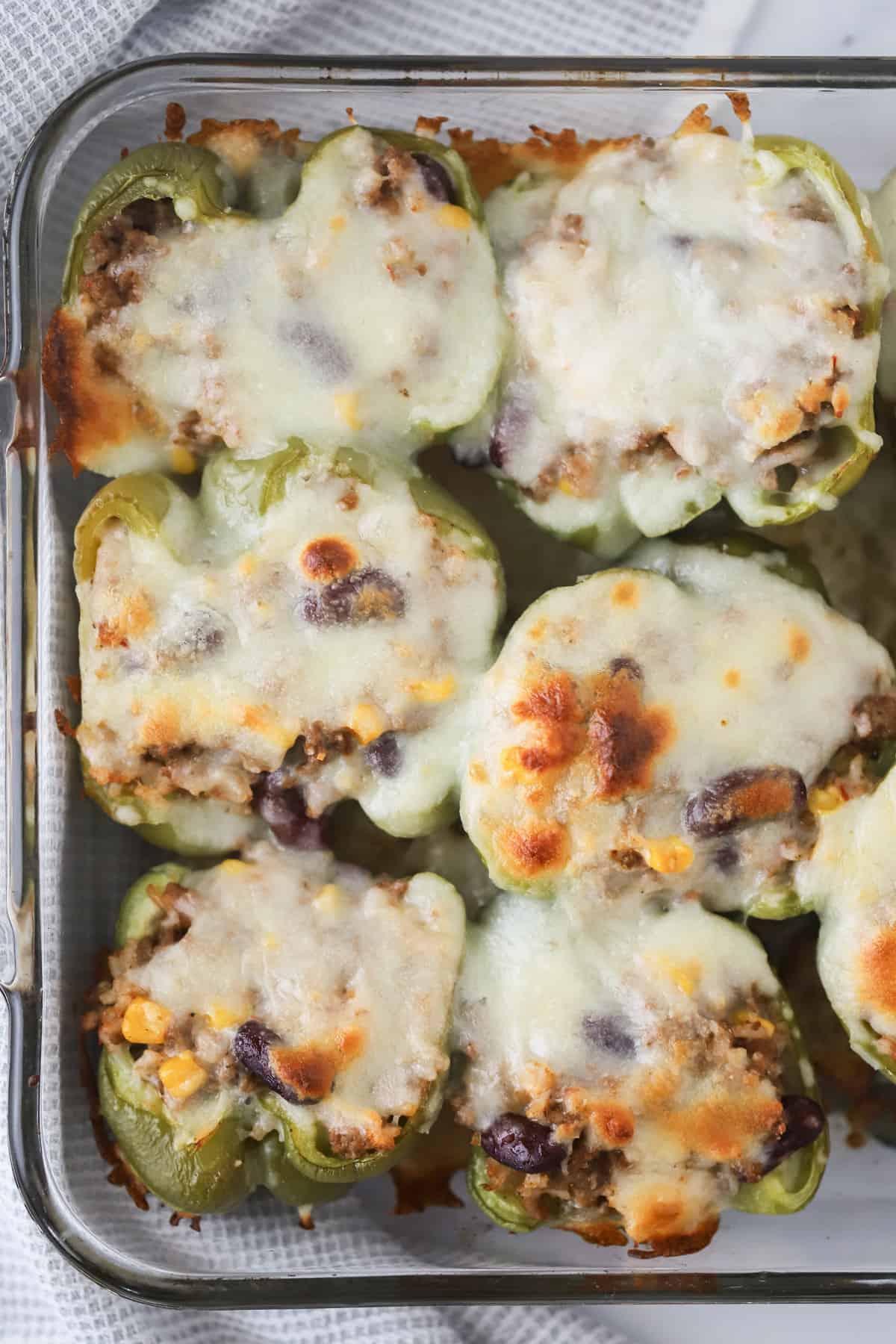 Southwest Stuffed Peppers with Beef and Rice - The Carefree Kitchen