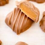 chocolate covered caramels- best candy recipe
