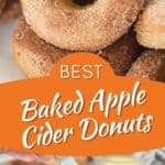 baked donuts, apple cider donut recipe