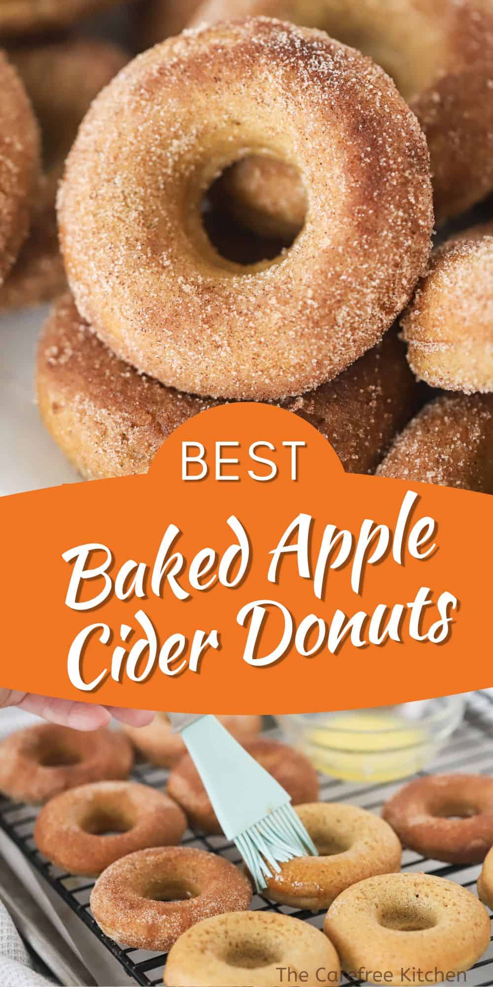 Baked Apple Cider Donuts The Carefree Kitchen