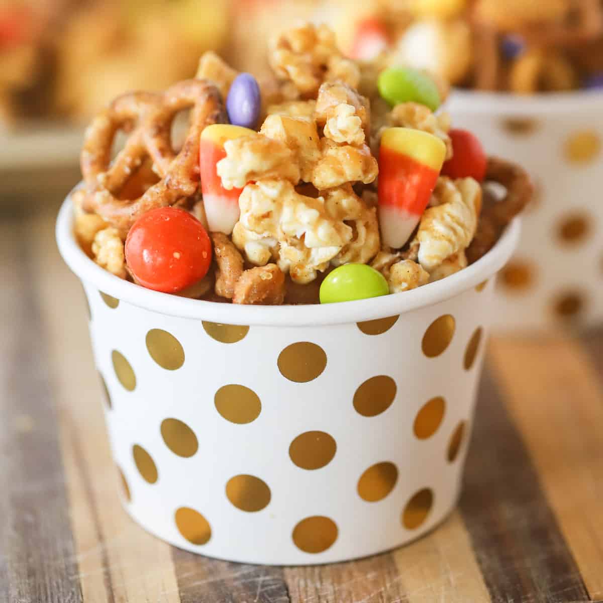 fall party mix, fall snack ideas.