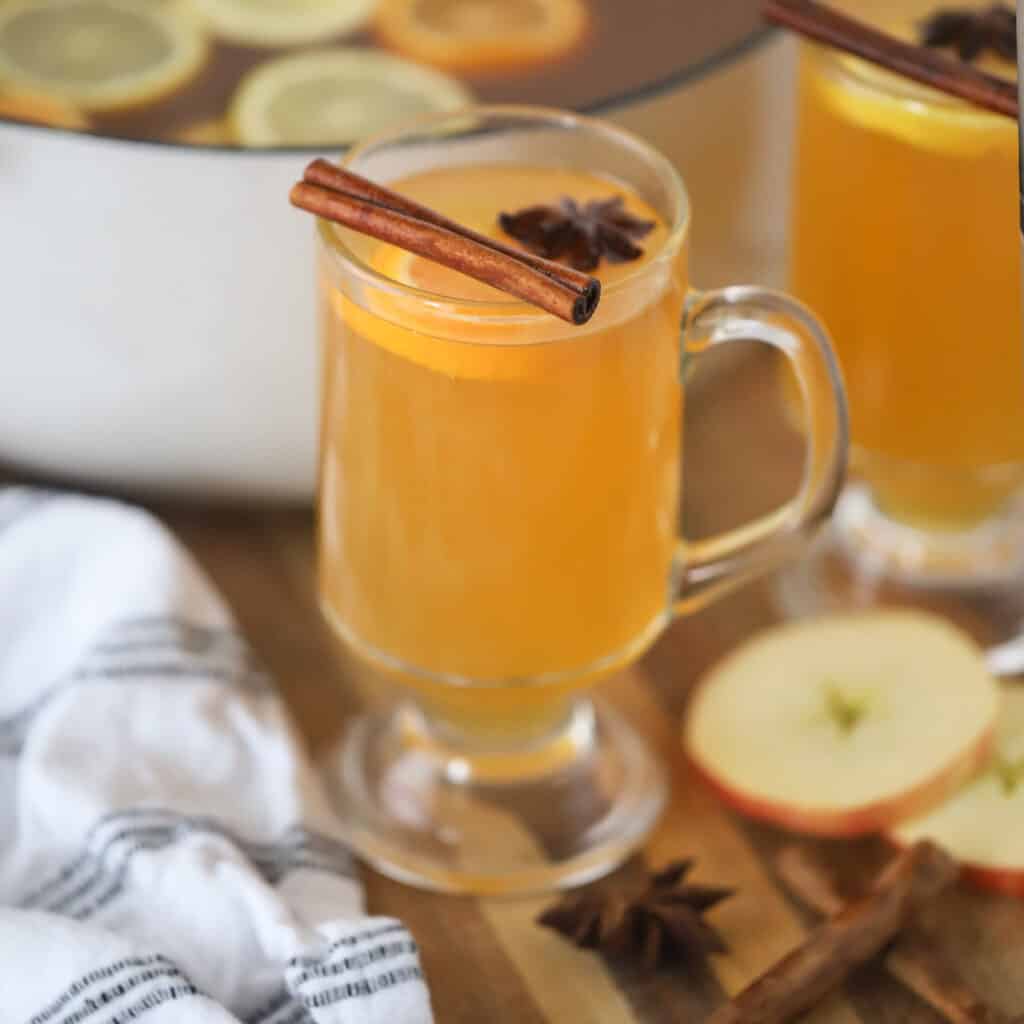 how to make mulled apple cider recipe. 