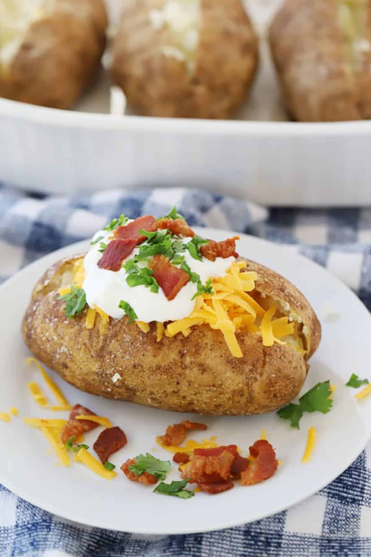 The Best Baked Potato Recipe - The Carefree Kitchen