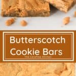 butterscotch cookie bar recipe