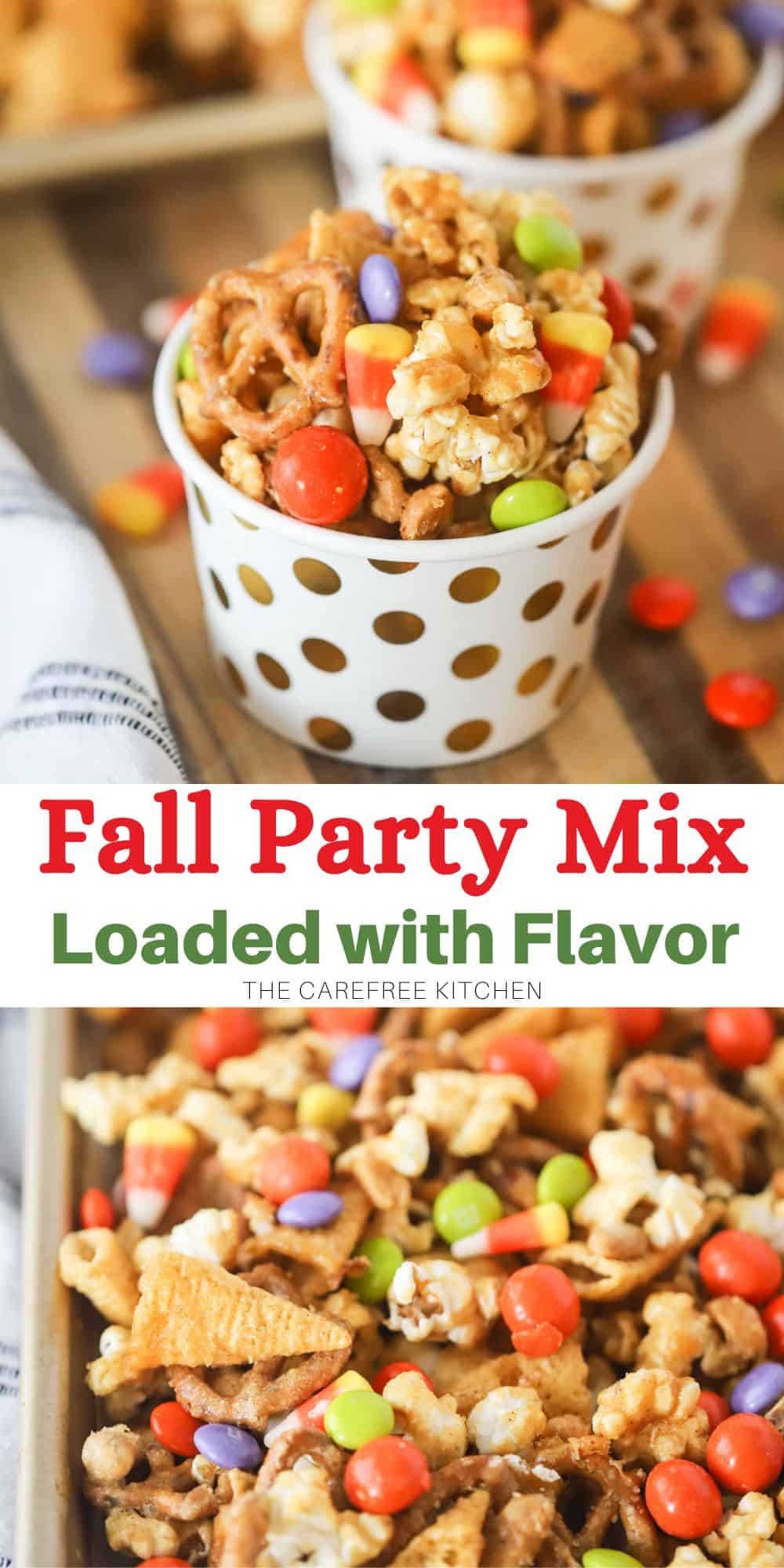 Fall Snack Mix - The Carefree Kitchen