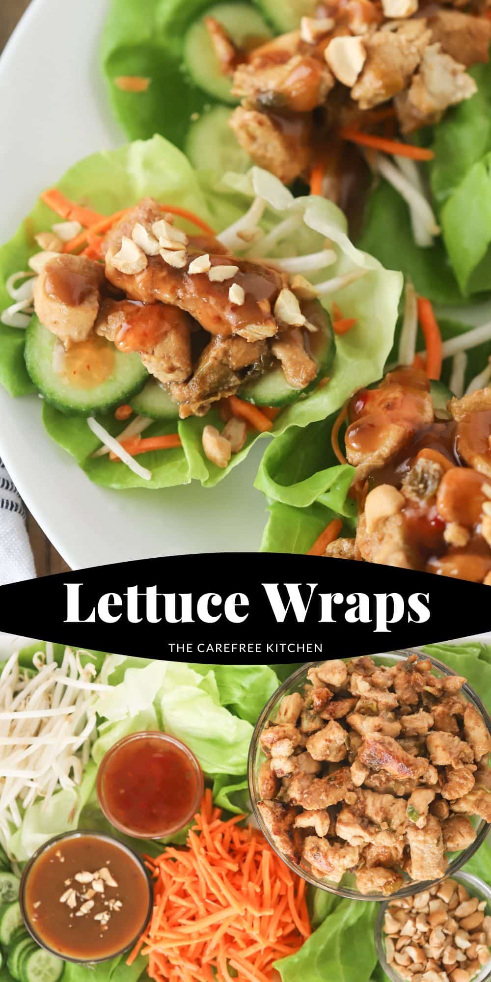 Chicken Lettuce Wraps Recipe - The Carefree Kitchen