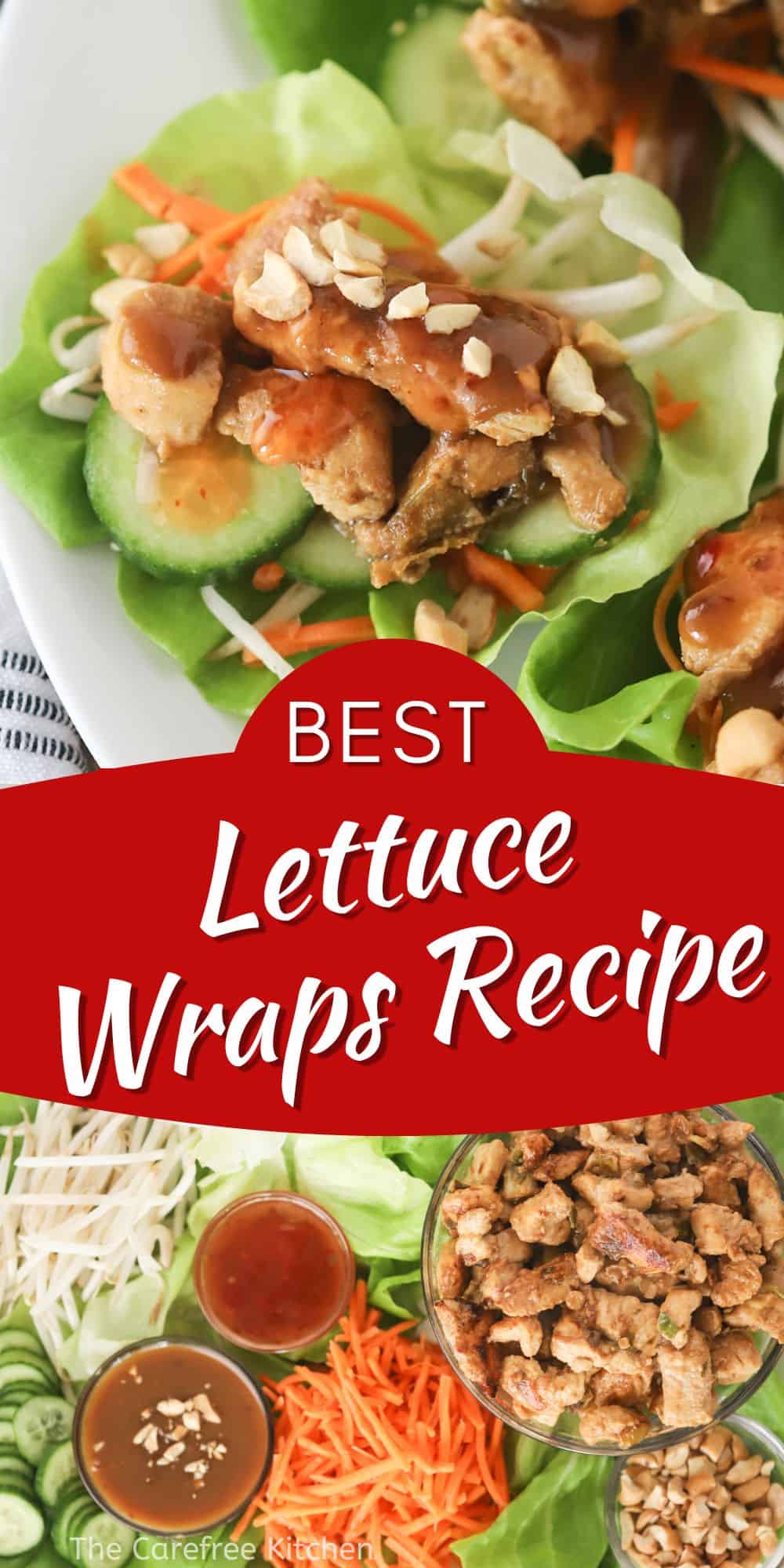 Chicken Lettuce Wraps Recipe - The Carefree Kitchen