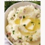 Buttery Mashed Red Potatoes recipe, the perfect side dish.