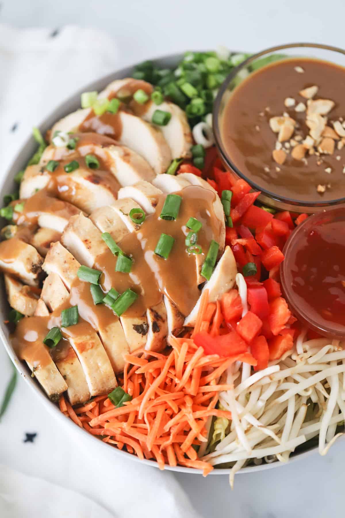 Thai Chicken Salad - The Carefree Kitchen