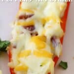 pepper appetizers, stuffed peppers with cream cheese