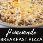 How to make breakfast pizza