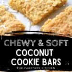 cookie bars with coconut
