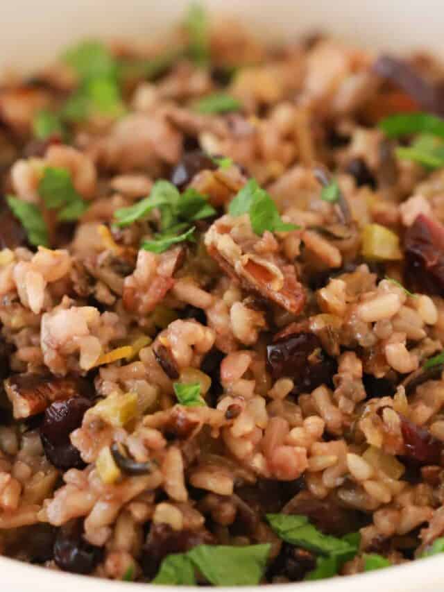 Thanksgiving Wild Rice Story