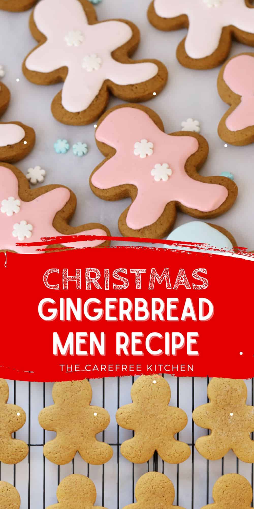 Best Gingerbread Man Cookies Recipe - The Carefree Kitchen