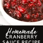 recipe for cranberry orange sauce