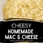 homemade macaroni and cheese, no bake macaroni and cheese.