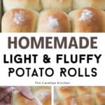 fluffy potato rolls