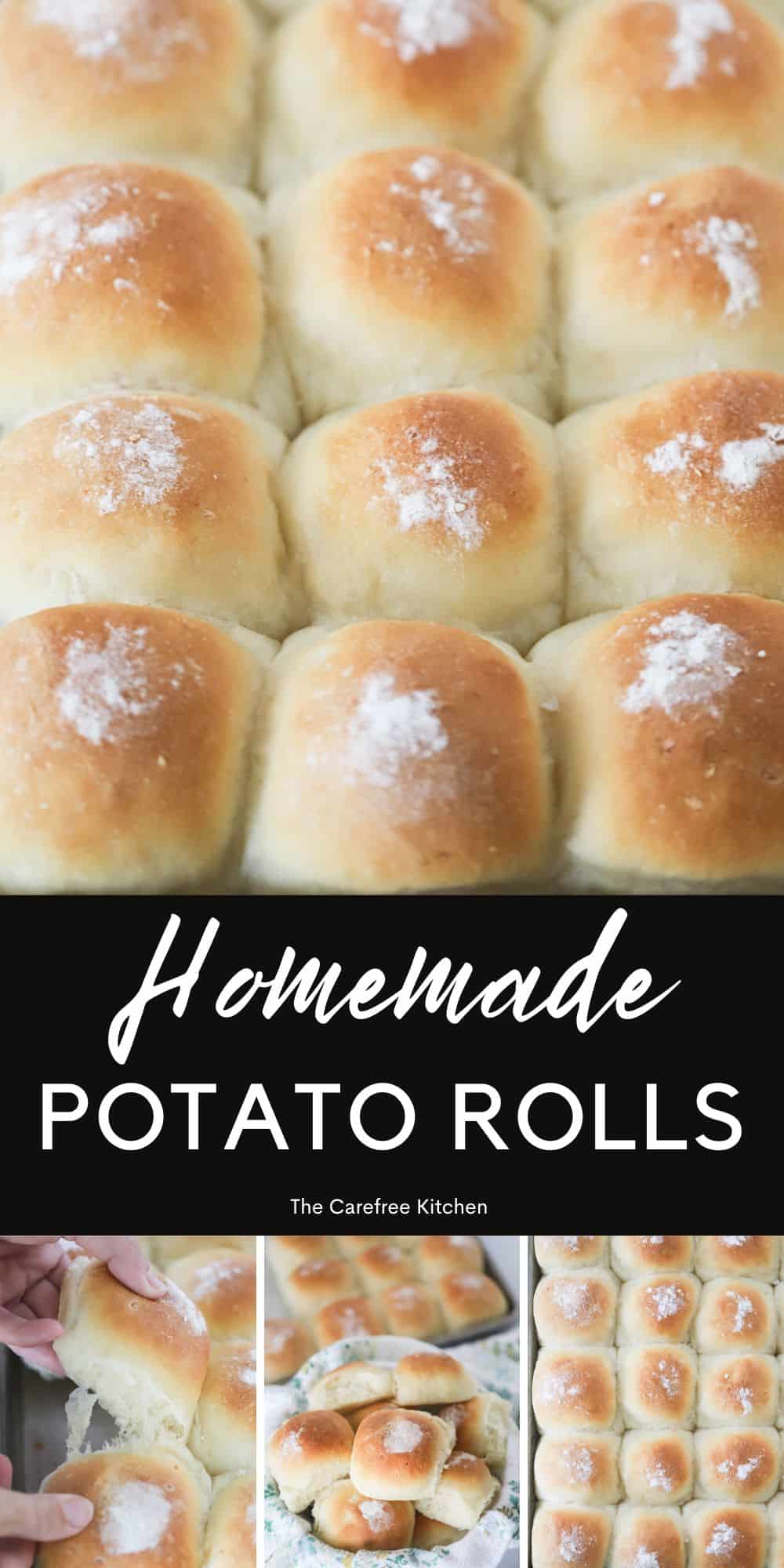 Potato Rolls Recipe - The Carefree Kitchen