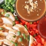 thai chicken salad recipe with peanut Dressing recipe