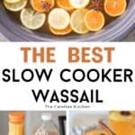 slow cooker wassail recipe