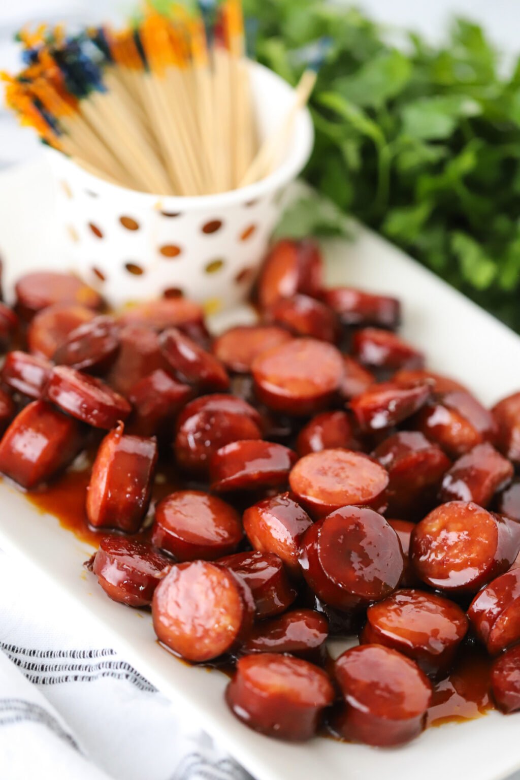 Candied Kielbasa The Carefree Kitchen