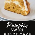 Pumpkin Bundt Cake With Cheesecake Swirl