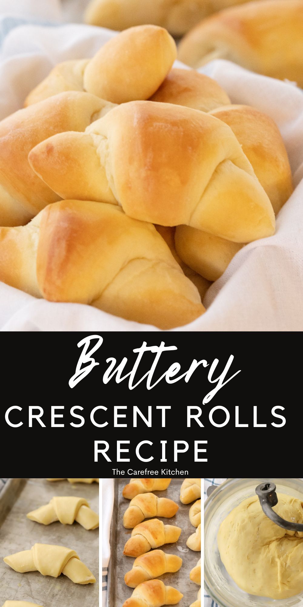 Homemade Crescent Rolls - The Carefree Kitchen