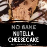 recipe for nutella cheesecake recipe