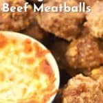 beef and sausage meatballs