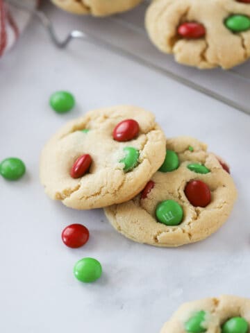 christmas M and M Cookies recipe.