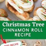 Christmas tree cinnamon rolls
