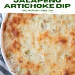 How to make the easiest Jalapeño Artichoke Dip appetizer