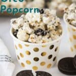 easy Oreo Popcorn recipe