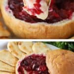 christmas appetizer baked brie with cranberries recipe