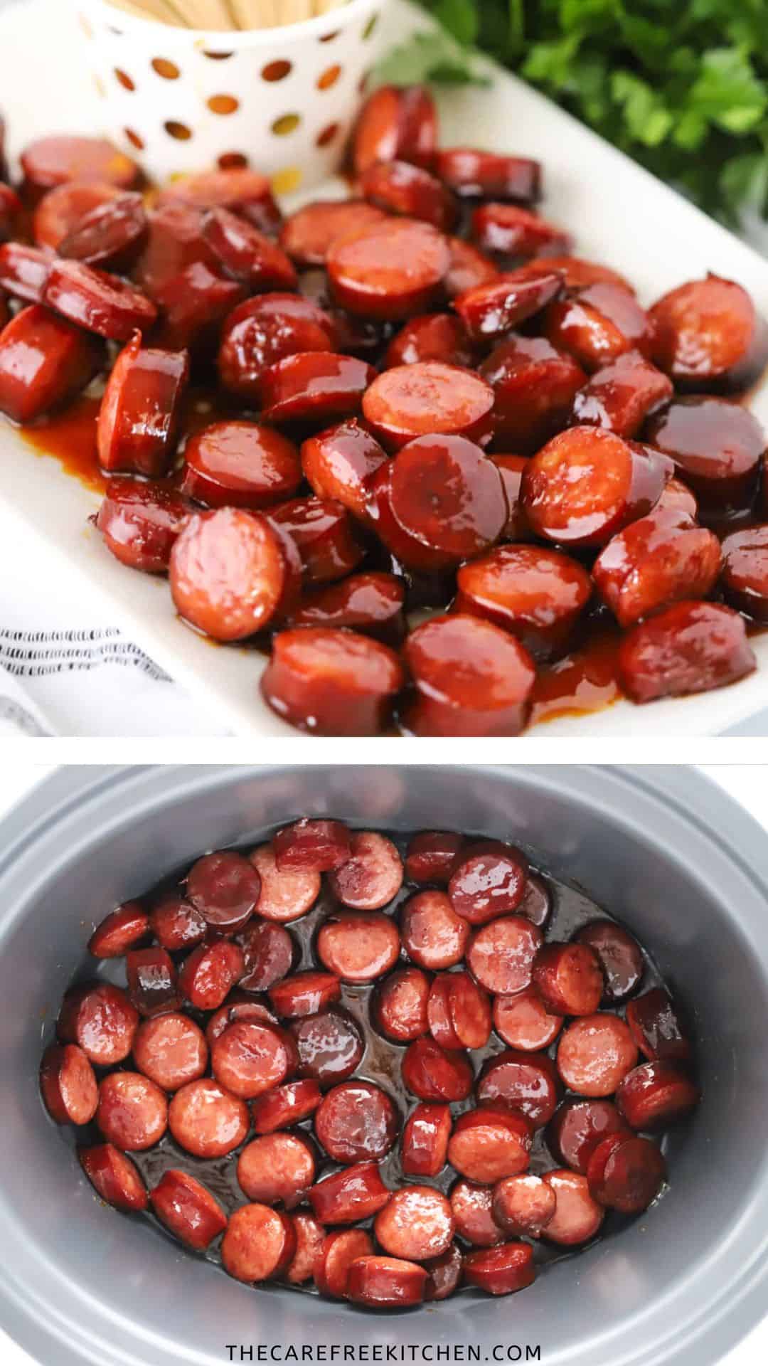 Candied Kielbasa The Carefree Kitchen